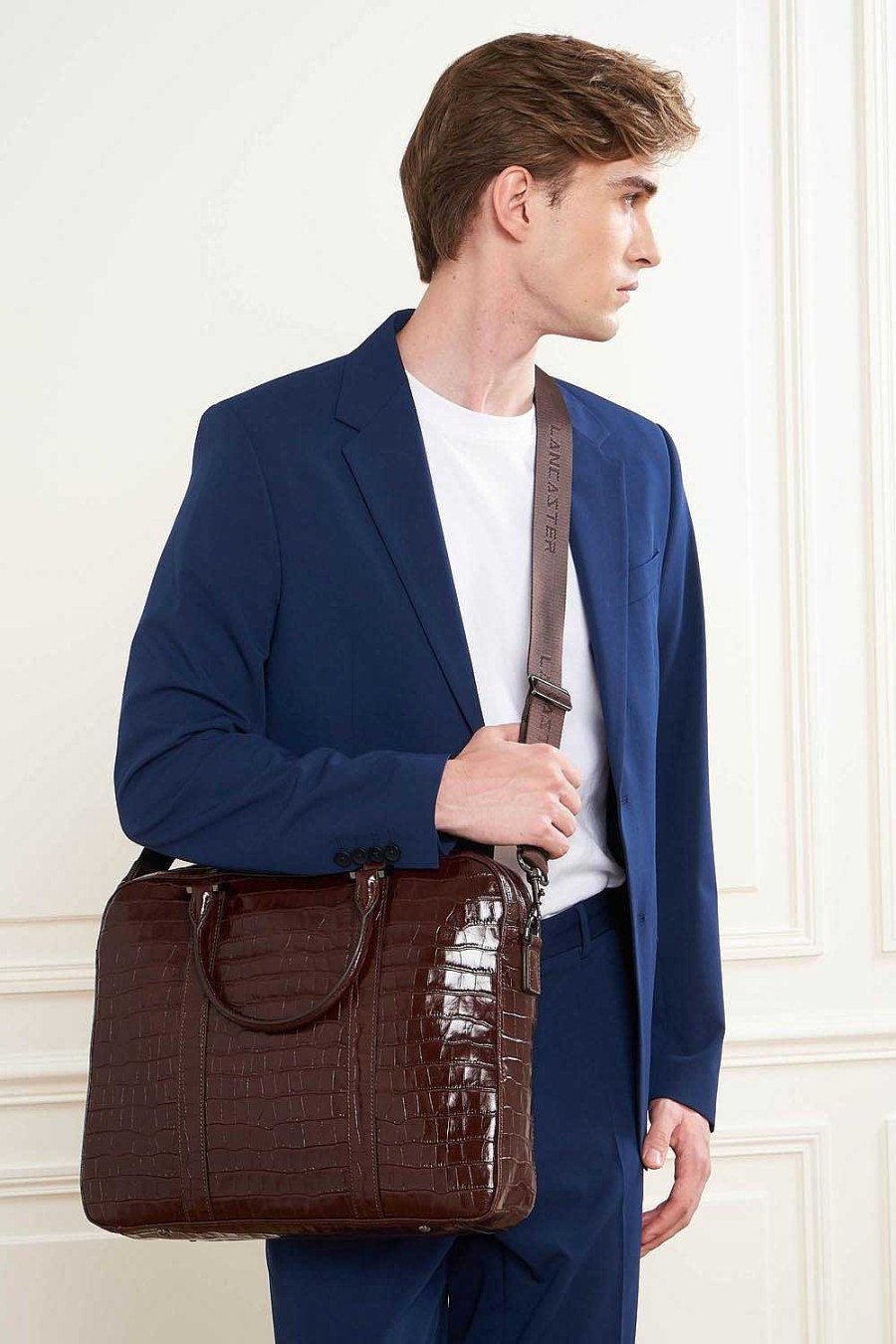 Man Lancaster Crossbody Bags | Document Holder