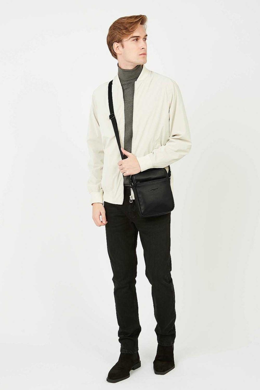 Man Lancaster Crossbody Bags | Small Satchel